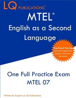 bokomslag MTEL English as a Second Language
