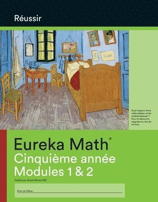 bokomslag French - Eureka Math Grade 5 Succeed Workbook #1 (Module 1-2)