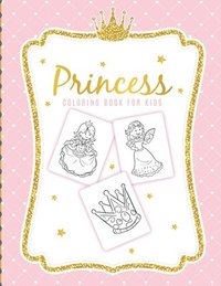 bokomslag Princess Coloring Book For Kids