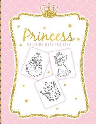 Princess Coloring Book For Kids 1