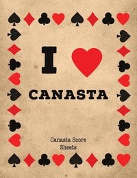 bokomslag Canasta Score Sheets