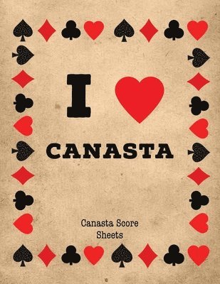 bokomslag Canasta Score Sheets