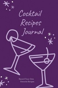 bokomslag Cocktail Recipes Journal