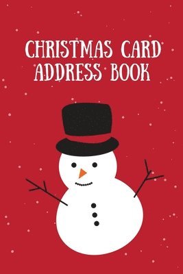 Christmas Card Address Book 1