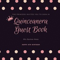 bokomslag Quinceanera Guest Book