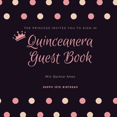 Quinceanera Guest Book 1