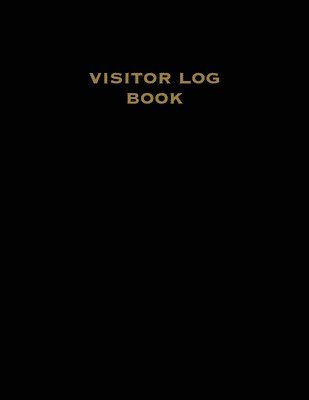 bokomslag Visitor Log Book