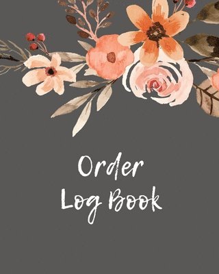 bokomslag Order Log Book