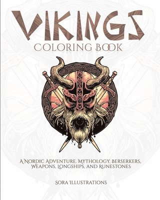 bokomslag Vikings Coloring Book