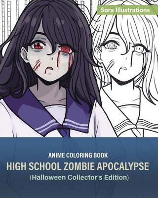 bokomslag Anime Coloring Book