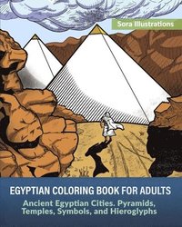 bokomslag Egyptian Coloring Book for Adults