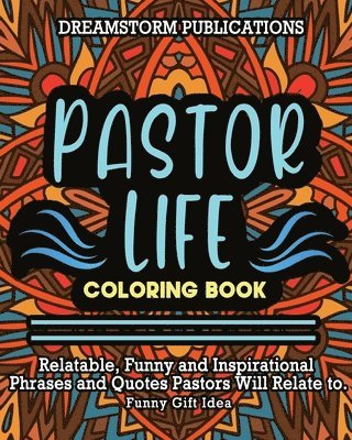 bokomslag Pastor Life Coloring Book
