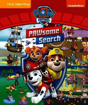 Pi Kids - Nickelodeon Paw Patrol Pawsome Search: First Look and Find, Inbunden