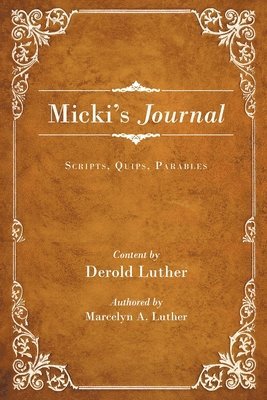 Micki's Journal 1