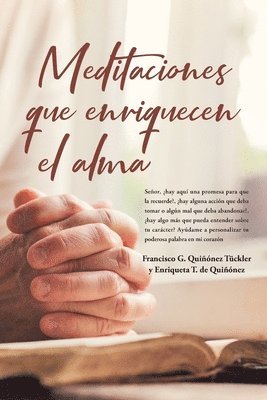 bokomslag Meditaciones que enriquecen el alma