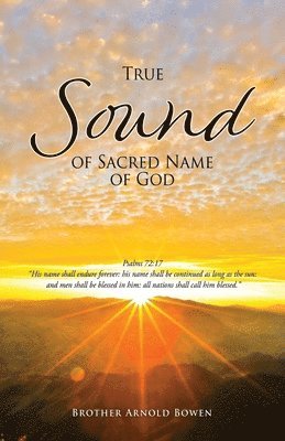 True Sound of Sacred Name of God 1