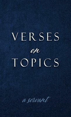 bokomslag Verses on Topics