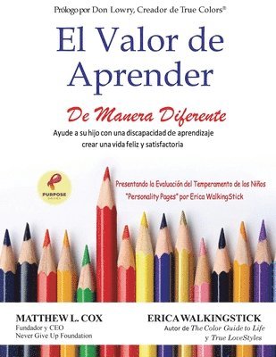 Matthew Cox, Erica Walkingstick - Valor de Aprender De Manera Diferente, Häftad