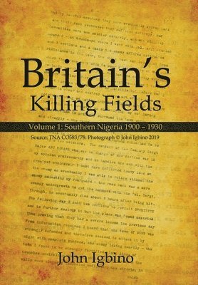 Britain's Killing Fields 1