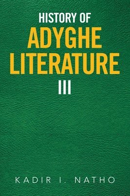 History of Adyghe Literature Iii 1