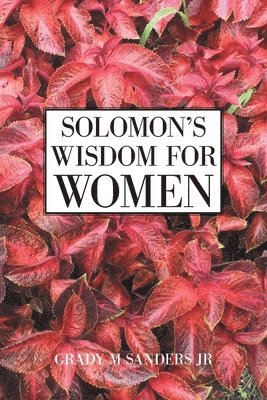 Solomon's Wisdom for Women 1