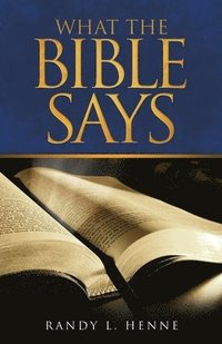 bokomslag What the Bible Says