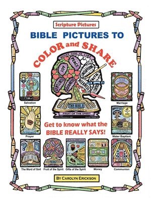 bokomslag Bible Pictures to Color and Share