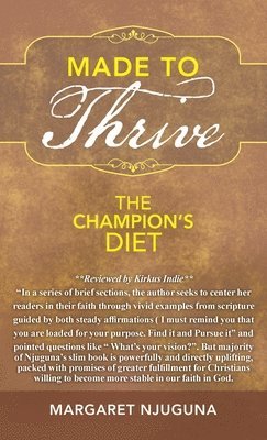 Margaret Njuguna - Made to Thrive, Inbunden