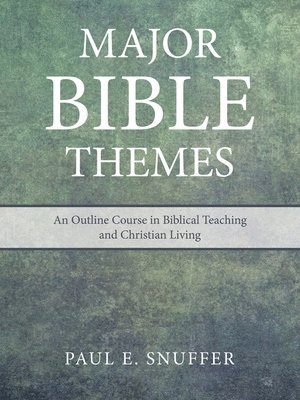 Major Bible Themes 1