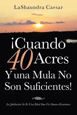 bokomslag ¡Cuando 40 Acres Y Una Mula No Son Suficientes!