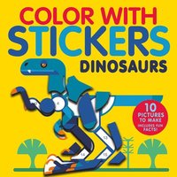 bokomslag Color With Stickers: Dinosaurs
