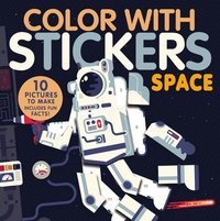 bokomslag Color With Stickers: Space