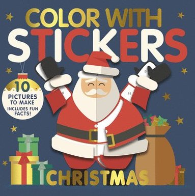 bokomslag Color with Stickers: Christmas: Create 10 Pictures with Stickers!