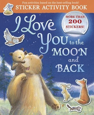 bokomslag I Love You to the Moon and Back Sticker Activity