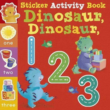 bokomslag Dinosaur, Dinosaur 123: Sticker Activity Book