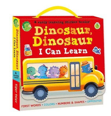 bokomslag Dinosaur, Dinosaur I Can Learn 4-Book Boxed Set with Stickers