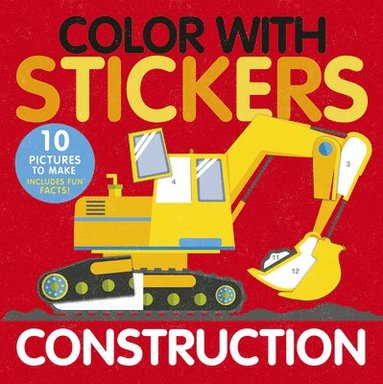 bokomslag Color with Stickers: Construction