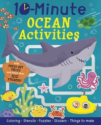 bokomslag 10-Minute Ocean Activities: With Press-Out Pieces and More Than 100 Stickers!