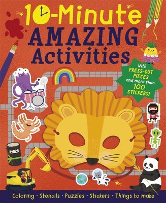10-Minute Amazing Activities: With Pres-Out Pieces and More Than 100 Stickers!