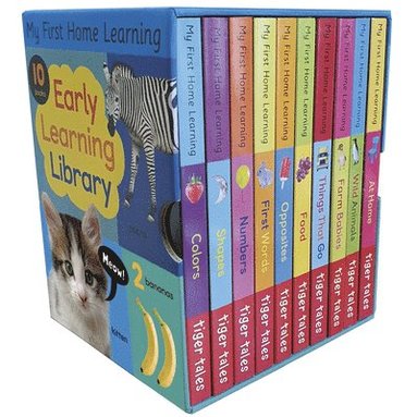 bokomslag Early Learning Library: Box Set 10 Board Books for Kids