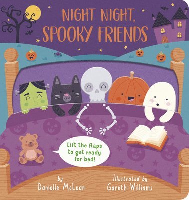 Danielle McLean - Night Night, Spooky Friends: A Lift-The-Flap Bedtime Halloween Book, Kartonnage. Tillgänglighet: Lägg i varukorg