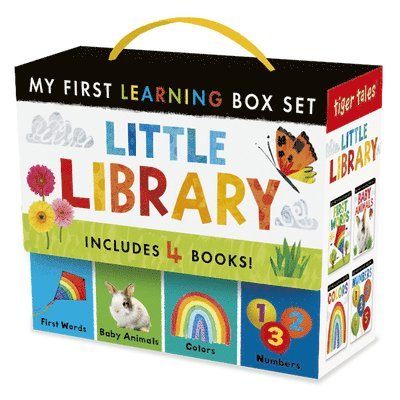 My First Learning Box Set: Little Library: First Words; Baby Animals; Colors; Numbers