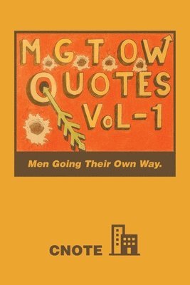 bokomslag Mgtow Quotes Vol-1