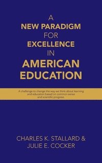 bokomslag A New Paradigm for Excellence in American Education