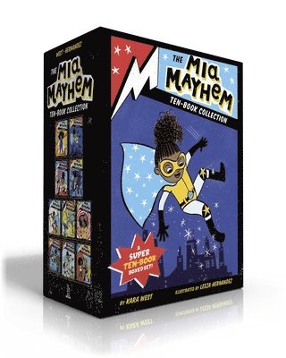 The MIA Mayhem Ten-Book Collection (Boxed Set): MIA Mayhem Is a Superhero!; Learns to Fly!; vs. the Super Bully; Breaks Down Walls; Stops Time!; vs. t