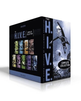 bokomslag The H.I.V.E. Complete Collection (Boxed Set): H.I.V.E.; Overlord Protocol; Escape Velocity; Dreadnought; Rogue; Zero Hour; Aftershock; Deadlock; Blood