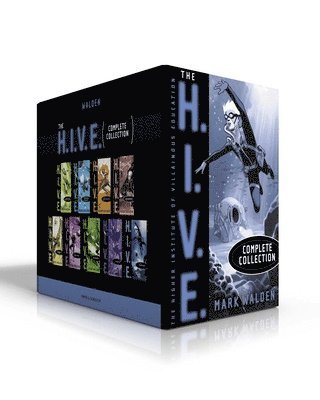 Mark Walden - The H.I.V.E. Complete Collection (Boxed Set): H.I.V.E.; Overlord Protocol; Escape Velocity; Dreadnought; Rogue; Zero Hour; Aftershock; Deadlock; Blood, Häftad. Tillgänglighet: Lägg i varukorg