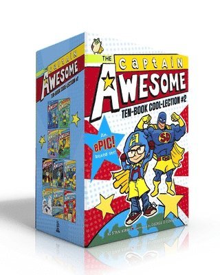 Captain Awesome Ten-Book Cool-Lection #2 (Boxed Set): Captain Awesome vs. the Evil Babysitter; Gets a Hole-In-One; And the Easter Egg Bandit; Goes to 1