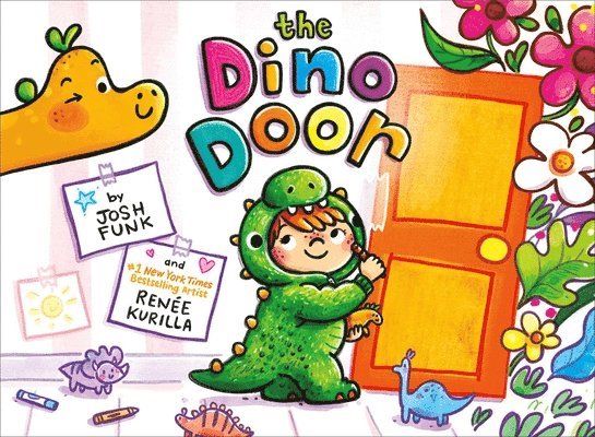 Josh Funk - The Dino Door, Inbunden