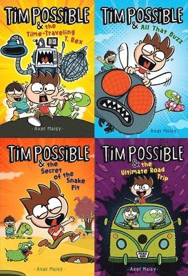 Tim Possible Out-Of-This-World Collected Set: Tim Possible & the Time-Traveling T. Rex; Tim Possible & All That Buzz; Tim Possible & the Secret of the 1